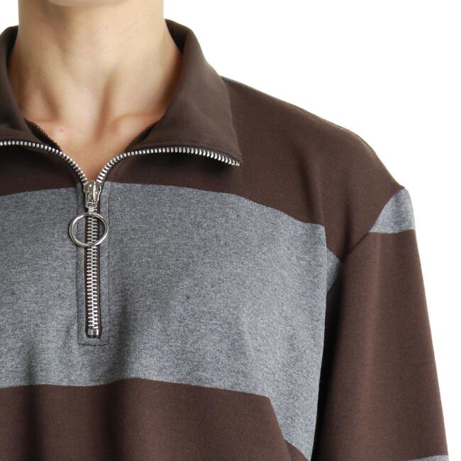 FELPA MEZZA ZIP VICOLO - Mad Fashion | img vers.650x/